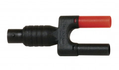 isolé BNC fem fiches males 4mm 600V x2