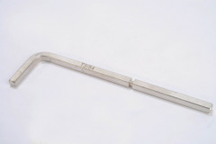 CLE COUDE CARRE DE 6 POUR GALET TENDEUR PSA MOTEUR XU
