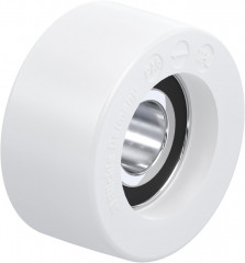 Galet guide avec bande de roulement en polyamide