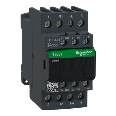CONT 25A 2P 2R AC3 24V BC