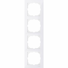 System M - M-pure cadre quadruple bl anc polaire