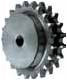 Pignon 10 dents pas 25,4 double inox